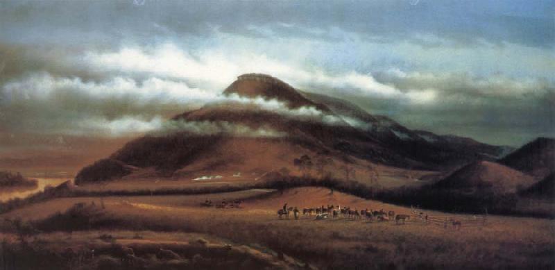 James Walker Union Cavalry Near Lookout Mountain Germany oil painting art